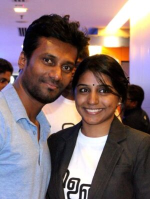Shalini Balasundaram Instagram - Happiest birthday to the man who never seems to age! It’s been over a decade and our friendship still continues. I grew up watching you on television when I was just 8 or 9 years old, and now I have the privilege of directing you on screen. From having you as a guest in my short film to directing you has been a long journey, but I believe we still have many more milestones ahead, sir. Ps belated happy birthday sir..