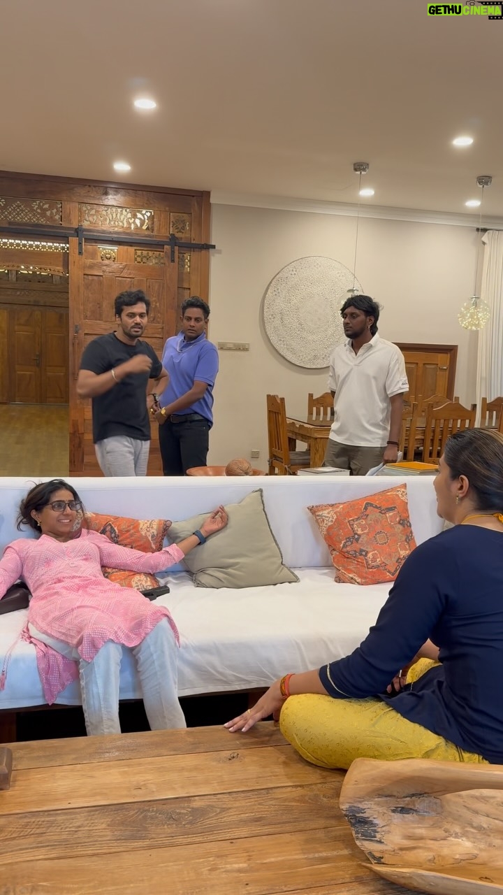 Shalini Balasundaram - 10.1K Likes - ✨ Here you go with some BTS from yesterday’s episode!
It’s been an incredible journey and today, we wrap it all up.
Don’t miss the finale of HOUSE KANAVAN , premiering today. 💥
Let’s end this with a bang! ❤️🎬
#FinalEpisode #SeriesFinale #BehindTheScenes #Gratitude #DontMissIt #spreadlove💙 #nithyashree 
.
.
.
#housekanavan #astroseries #vijaya #goodvibes #thankful🙏 #spreadpositivity #stopevileye