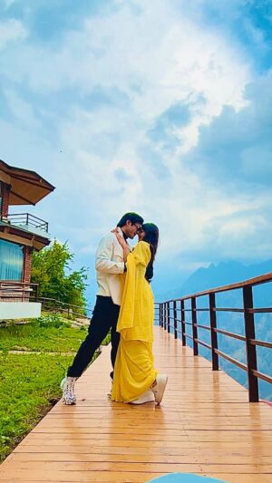 Sharly Modak Instagram - Once in a while, right in the middle of an ordinary life, love gives us a fairy tale✨🏞️❤️✨