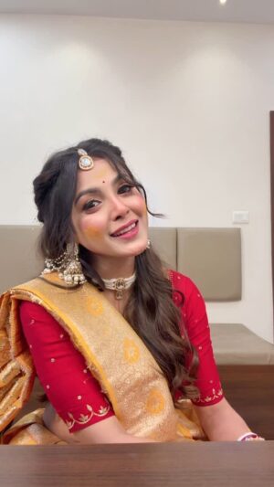 Sharly Modak Instagram - MADHUBANI 🤗
Dekhchen to “Tui Amar Hero” 
Only on @zeebanglaofficial
