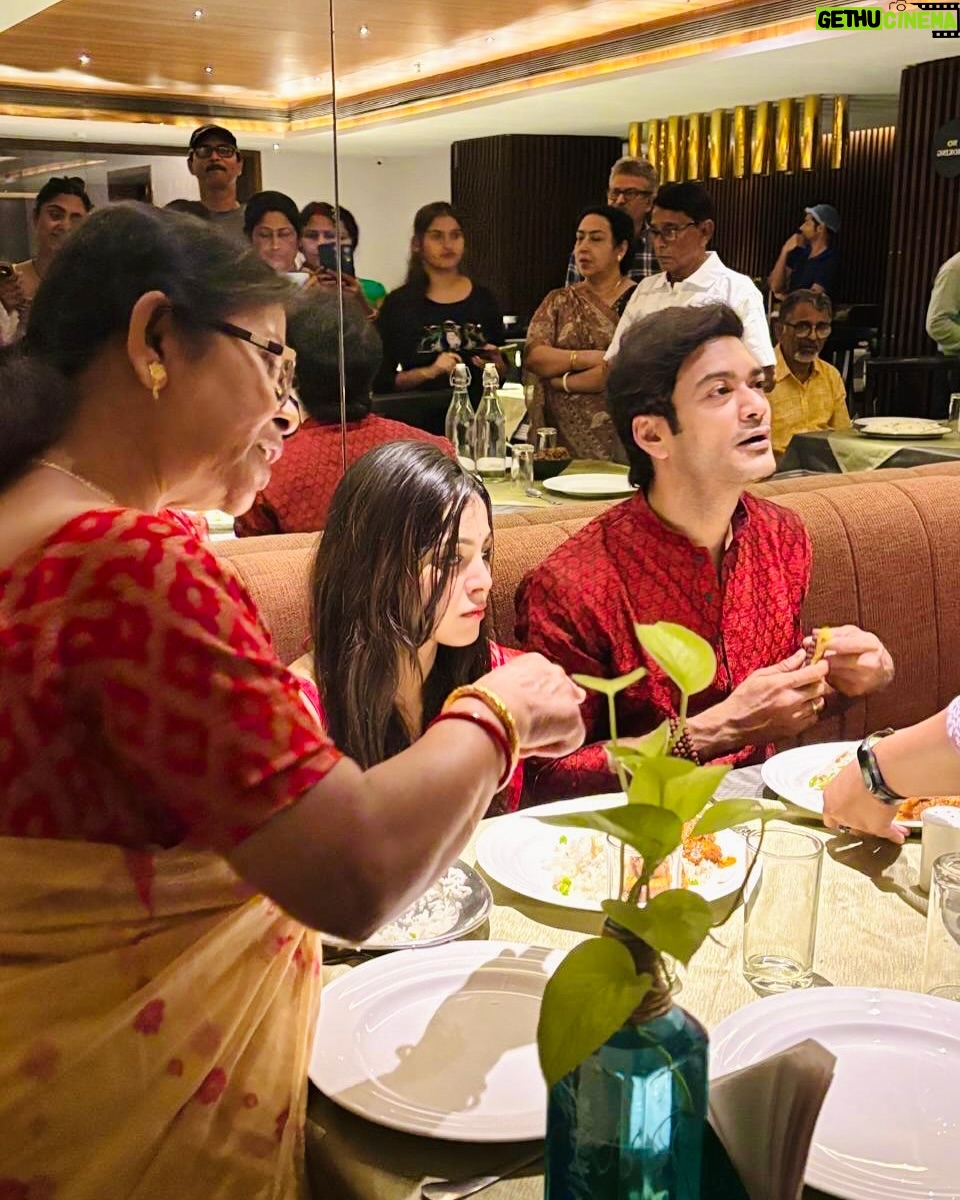Sharly Modak - 37.2K Likes - 28/4/2025 had our last meal as bachelors ✨❤️