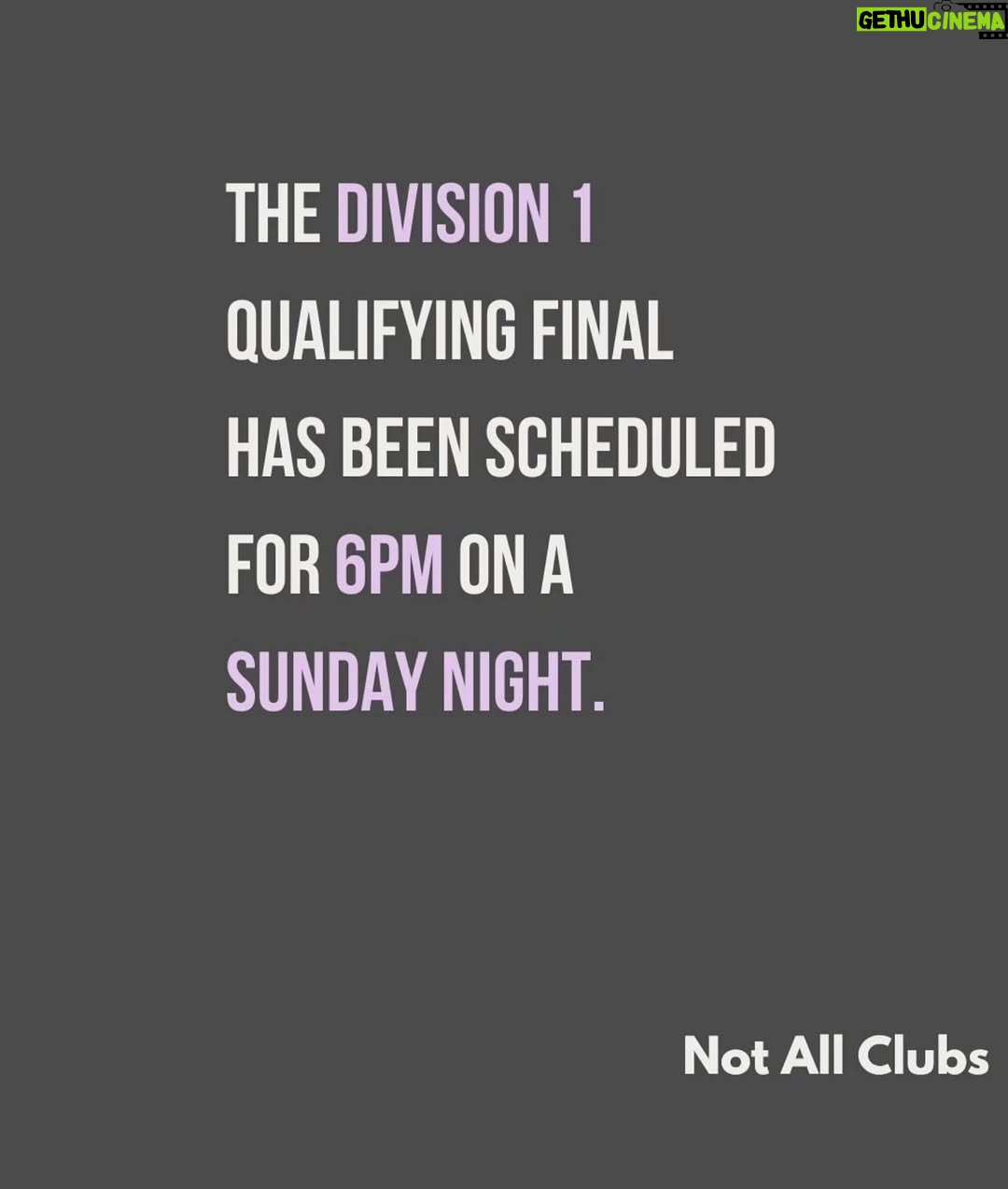 Sharni Layton - 1.5K Likes - Reposting @notallclubs after @gameface.mpnfl disgracefully placed the MPNFL Women's Finals last minute, on a Sunday with Div 1 at 6pm, the same time as the men's last home & away game, on a junior oval. Lack of thought, care, respect and planning continues to be one of the main issues for women's sport - professionally and at community level. They make excuses - yet the men's season always seems to run to plan, with the best time slots, on the best ovals and organised in advance. Its 2025, own your actions and just DO BETTER. FFS. Stop raining bullshit. I wish I could do more, but all I can do is call it out - so here I am.

If you've had enough - go to MPNFL website, there you can find staff and staff emails > https://mpfnl.com.au/afl-south-east-staff/