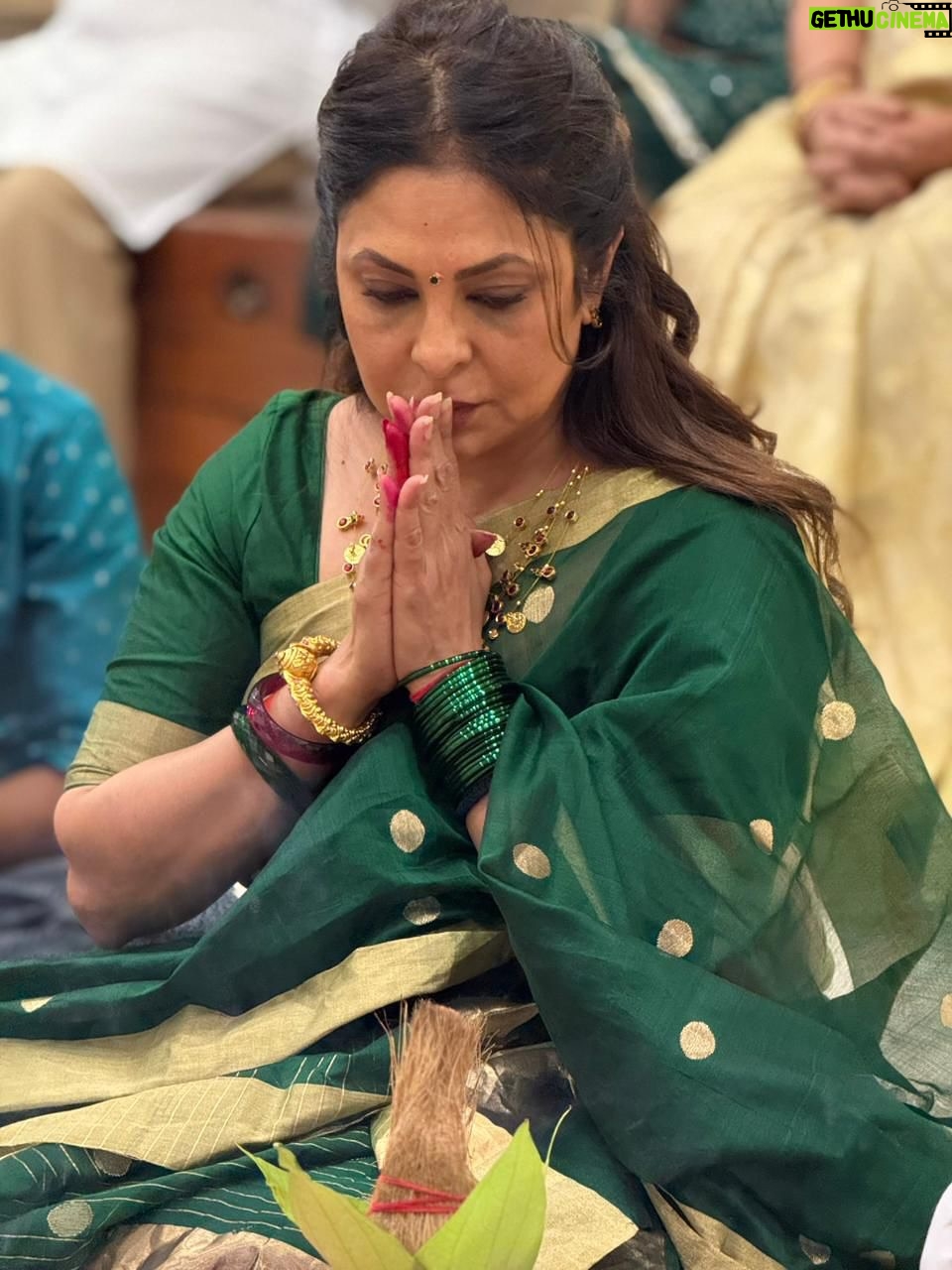Shefali Shah - 43K Likes - A glimpse from our annual office Laxmi Puja ✨

@sunshinepicturesofficial @aashin_shah 

#DiwaliPuja #Diwali #Diwali2025 #Rituals