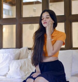 Shelle Sharma Instagram - Somewhere only we know 🪐🧡
.
.
.
.
.
.
.
.
.
.
.
.
.
.
.
.
.
.
.
#orange #black #ootd #vacation #greenery #nature #vintage #wooden #happy #okbye