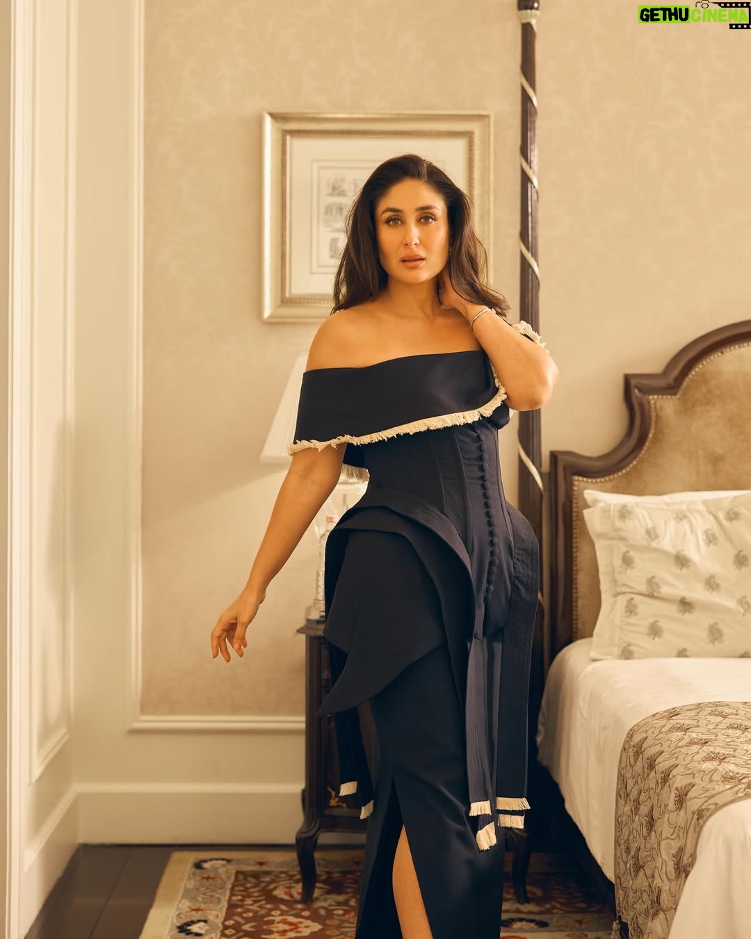 Shereen Sikka - 33.2K Likes - For @bvlgari Parfum, @kareenakapoorkhan wears custom @hannahkhiangteofficial and @christianlouboutin with Bvlgari Jewels. 

Hannah Khiangte is a designer from Aizawl, Mizoram, who launched her label in 2013 to spotlight the intricate puan weaves of her heritage. Her brand works closely with Mizo women artisans, blending tradition with contemporary design. Together, they preserve and modernize Mizo textile culture for a global audience.

This look draws inspiration from the traditional Mizo puan, a treasured textile that symbolizes identity, heritage, and celebration. Handwoven by women artisans, the garment blends classic motifs with androgynous tailoring and punk-era influences. Designed with Kareena in mind, it reflects her bold, evolving style while spotlighting the rich cultural legacy of Mizoram. Showcasing the puan on Kareena we bring this heirloom to a global stage with pride and purpose.

styled with @shereenlovebug 
beauty @savleenmanchanda and @miteshrajani 
captured @anubhav_sood 
my team @stylebyvanshika @ashitabhamri 
my management @alisha5dave 
kareena management @versis_entertainment