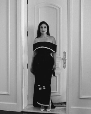 Shereen Sikka Instagram - For @bvlgari Parfum, @kareenakapoorkhan wears custom @hannahkhiangteofficial and @christianlouboutin with Bvlgari Jewels. 

Hannah Khiangte is a designer from Aizawl, Mizoram, who launched her label in 2013 to spotlight the intricate puan weaves of her heritage. Her brand works closely with Mizo women artisans, blending tradition with contemporary design. Together, they preserve and modernize Mizo textile culture for a global audience.

This look draws inspiration from the traditional Mizo puan, a treasured textile that symbolizes identity, heritage, and celebration. Handwoven by women artisans, the garment blends classic motifs with androgynous tailoring and punk-era influences. Designed with Kareena in mind, it reflects her bold, evolving style while spotlighting the rich cultural legacy of Mizoram. Showcasing the puan on Kareena we bring this heirloom to a global stage with pride and purpose.

styled with @shereenlovebug 
beauty @savleenmanchanda and @miteshrajani 
captured @anubhav_sood 
my team @stylebyvanshika @ashitabhamri 
my management @alisha5dave 
kareena management @versis_entertainment