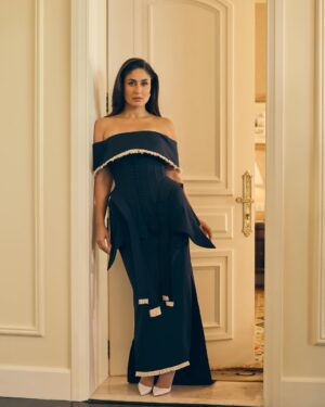 Shereen Sikka Instagram - For @bvlgari Parfum, @kareenakapoorkhan wears custom @hannahkhiangteofficial and @christianlouboutin with Bvlgari Jewels. 

Hannah Khiangte is a designer from Aizawl, Mizoram, who launched her label in 2013 to spotlight the intricate puan weaves of her heritage. Her brand works closely with Mizo women artisans, blending tradition with contemporary design. Together, they preserve and modernize Mizo textile culture for a global audience.

This look draws inspiration from the traditional Mizo puan, a treasured textile that symbolizes identity, heritage, and celebration. Handwoven by women artisans, the garment blends classic motifs with androgynous tailoring and punk-era influences. Designed with Kareena in mind, it reflects her bold, evolving style while spotlighting the rich cultural legacy of Mizoram. Showcasing the puan on Kareena we bring this heirloom to a global stage with pride and purpose.

styled with @shereenlovebug 
beauty @savleenmanchanda and @miteshrajani 
captured @anubhav_sood 
my team @stylebyvanshika @ashitabhamri 
my management @alisha5dave 
kareena management @versis_entertainment