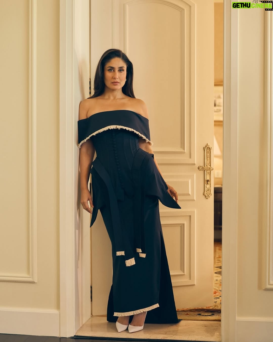 Shereen Sikka - 33.2K Likes - For @bvlgari Parfum, @kareenakapoorkhan wears custom @hannahkhiangteofficial and @christianlouboutin with Bvlgari Jewels. 

Hannah Khiangte is a designer from Aizawl, Mizoram, who launched her label in 2013 to spotlight the intricate puan weaves of her heritage. Her brand works closely with Mizo women artisans, blending tradition with contemporary design. Together, they preserve and modernize Mizo textile culture for a global audience.

This look draws inspiration from the traditional Mizo puan, a treasured textile that symbolizes identity, heritage, and celebration. Handwoven by women artisans, the garment blends classic motifs with androgynous tailoring and punk-era influences. Designed with Kareena in mind, it reflects her bold, evolving style while spotlighting the rich cultural legacy of Mizoram. Showcasing the puan on Kareena we bring this heirloom to a global stage with pride and purpose.

styled with @shereenlovebug 
beauty @savleenmanchanda and @miteshrajani 
captured @anubhav_sood 
my team @stylebyvanshika @ashitabhamri 
my management @alisha5dave 
kareena management @versis_entertainment
