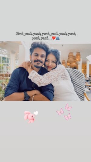 Shilpa Das Instagram - Cute trend with my fav person❤️
.
.
.
.
#lazysong #brunomars #reelsvideo #thelazysong #explore #fyp #aesthetic #music #instagramreels #dance #love #couple #coupletrend #couples #birthdaysong #birthdayreels