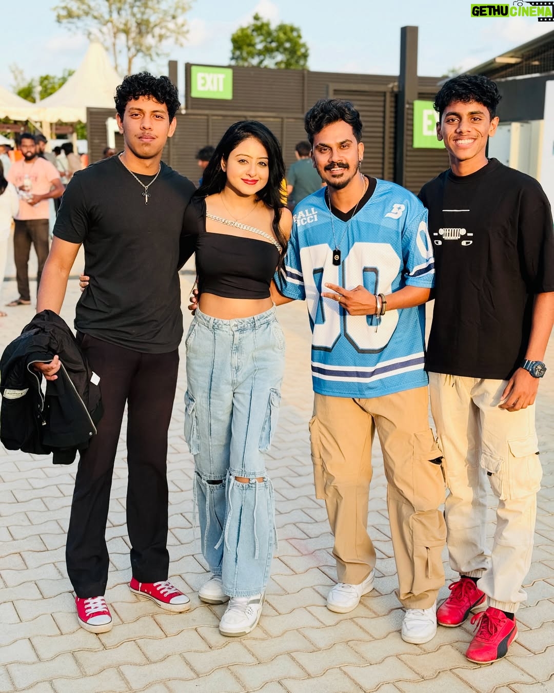 Shilpa Das - 1.3K Likes - The HUKUM World Tour concert was nothing short of pure madness — an unforgettable night to remember! The energy in the air, the incredible crowd, and the flawless vibe made it an experience like no other. @anirudhofficial ‘s electrifying presence lit up the stage, and every song hit differently — a true celebration of music and passion. We danced like no one was watching, screamed our lungs out, and soaked in every moment. One more bucket list item checked off in the most epic way possible! Could I have asked for a better 1st concert that I could attend!!!!!
#hukumworldtour #hukum #anirudh #anirudhconcert #bengaluru #bengaluruconcert #concert #anirudhravichander
