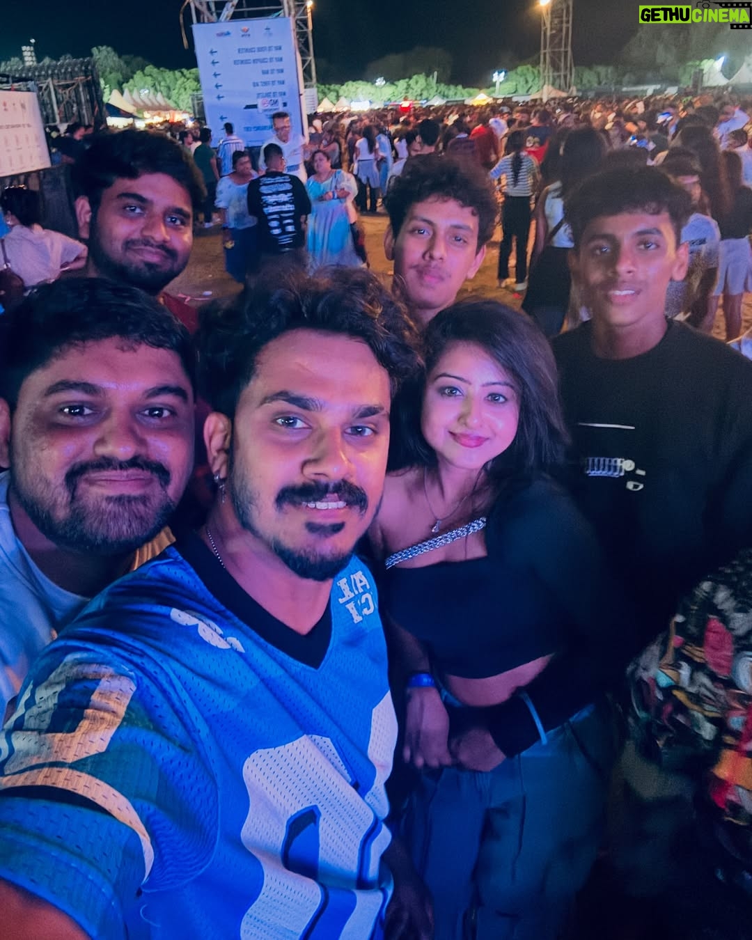Shilpa Das - 1.3K Likes - The HUKUM World Tour concert was nothing short of pure madness — an unforgettable night to remember! The energy in the air, the incredible crowd, and the flawless vibe made it an experience like no other. @anirudhofficial ‘s electrifying presence lit up the stage, and every song hit differently — a true celebration of music and passion. We danced like no one was watching, screamed our lungs out, and soaked in every moment. One more bucket list item checked off in the most epic way possible! Could I have asked for a better 1st concert that I could attend!!!!!
#hukumworldtour #hukum #anirudh #anirudhconcert #bengaluru #bengaluruconcert #concert #anirudhravichander