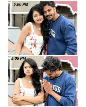 Shilpa Das Instagram - Mood swings be like🙊😏😃
.
.
.
.
#instapic #pic #pictureoftheday #meme #couplepic #couple #moodswings #kannada #karnataka #love #explore #fyp #couplegoals
