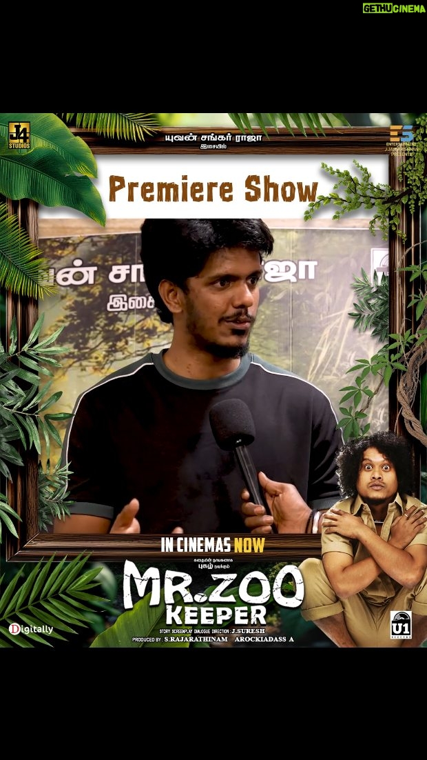 Shirin Kanchwala - 38.1K Likes - Big hugs to all the celebrities for their jungle-sized love at the Celebrity Premiere 🐯🌳

#MrZooKeeper In Cinemas Near YOU!
#MrZooKeeperFromToday

🎟️ Get your TICKETS 🔗 (Link in Bio)

Starring @pugazhoffl_
Produced by #J4Studios @rajarathinam962 and @arockiadass_ads

A Grand Release by @e5entertainmentofficial #JJayakrishnan 

@filmdirectorjsuresh @itsyuvan @u1recordsoffl @shirinkanchwala tanveer_dop @azeebks @gangaiamaren @kavingarsnekan jaimehhh_ @king_jai2k1 @onlynikil @digitallynow