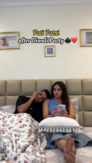 Shirin Sewani Instagram - Subah uth k saare hisaab yaad aagye 😡
.
.
.
#trending #comedy #trendingreels #delhi #diwaliparty #diwali #diwali