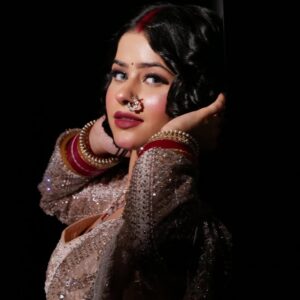 Shivangi Jindal Instagram - Book your slot with us for special day
Contact : 96548 00050 , 93548 86468
#makeuptutorial #transformation #celebritylook #reel #reeloftheday #shivangijindal #shivangijindalmakeover #faridabadmakeupartist #tutorial #subtlelook #trending #viral