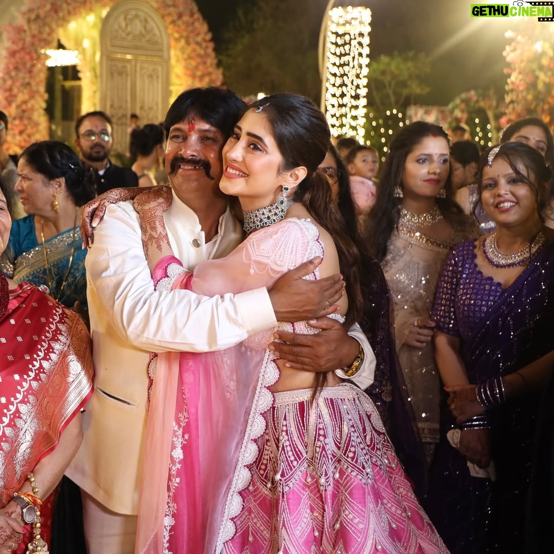 Shivangi Joshi - 1.8 Million Likes - A day our hearts will always hold close — love, tears, and endless memories. Still feels like a dream. 
Our hearts are so full 🤍

Outfit: @riantasofficial 

@sohail__mughal___ 
@stylingbyvictor
