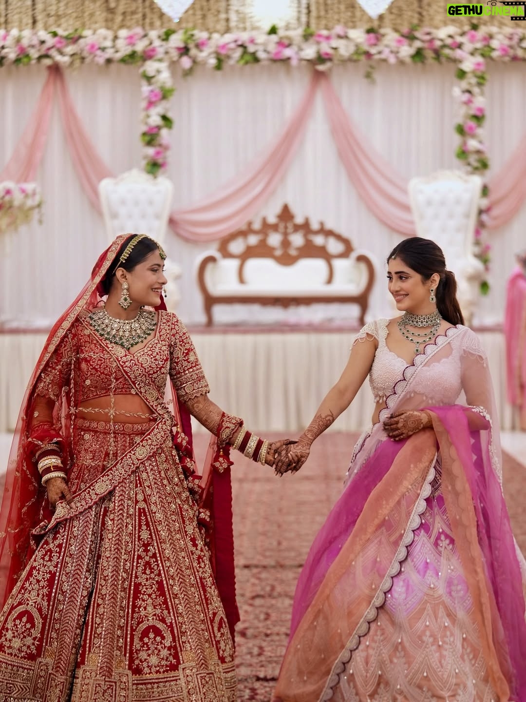 Shivangi Joshi - 1.8 Million Likes - A day our hearts will always hold close — love, tears, and endless memories. Still feels like a dream. 
Our hearts are so full 🤍

Outfit: @riantasofficial 

@sohail__mughal___ 
@stylingbyvictor