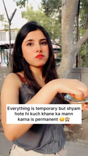 Shivani Bewal Instagram - Relatable???🙈
.
.
.
.
.
#explore #exploremore #explorepage #trendingreels #goviral #viralvideos #relatable #relate #trending #instareels #instadaily #instavideo #instagram #foryou #instafollow #instafeed #reelitfeelit #newreels #reelsinstagram #reels #foodies #food #foodinsta #foodislife #reelkarofeelkaro #new #foodie