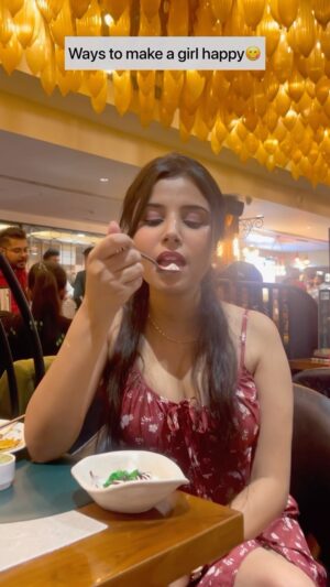 Shivani Bewal Instagram - I really didn’t like the dish at the end😝
.
.
.
.
.
.
#trendingreels #trending #trendingsongs #viral #exploremore #explore #explorepage #instareels #reelitfeelit #reelsinstagram #reels #reelkarofeelkaro #instadaily #instagood #instalove #instalike #new #newreels #viralreels #instafollow #love #loveforever #foryou #foodie #foodstagram #feelings #foodislife