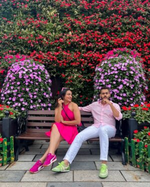 Shivani Divkar Instagram - Plot twist: We didn’t just visit Vietnam, We time-traveled to a French fairytale.🏰💕
#love #family #travel #couple #couplegoals #Vietnam #banahillsvietnam #frenchvillage #fairytale #castle #travelblogger #dreamylittleplaces #dreamyaesthetic #outfitinspo