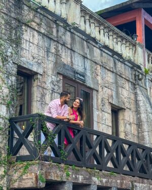 Shivani Divkar Instagram - Plot twist: We didn’t just visit Vietnam, We time-traveled to a French fairytale.🏰💕
#love #family #travel #couple #couplegoals #Vietnam #banahillsvietnam #frenchvillage #fairytale #castle #travelblogger #dreamylittleplaces #dreamyaesthetic #outfitinspo