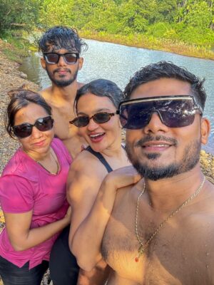 Shivani Divkar Instagram - Random plans always end up being the best stories later 🤩🤣
.
#Goa #Friends #unplannedtrips❤️ #nature
