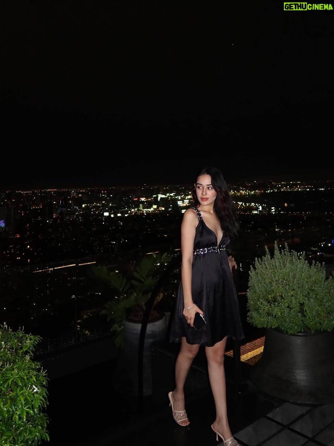 Shivani Pancholi - 3 Likes - City lights, Nobu nights 🥂✨🖤🏙️
