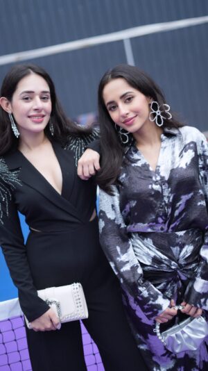 Shivani Pancholi Instagram - Court-side but make it fashion—two serves, one crown.👯♀️ This is Her Season: she serves, she wins, she owns the moment with @kazowoman @kazodetails.
#KAZO #KAZODetails #CourtOfStyle #AW25Edit #HerSeason #KAZOWoman