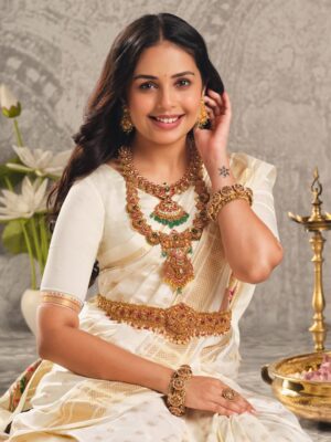 Shivani Rangole Instagram - New ad campaign for @rankajewellersofficial
Agency: @followsetu
Featuring celebrity @rangshivani
Creative Director: @nasir_m_shaikh
Art director: @musale.amit
Director of Setu advertising : @nileshksule
Brand Manager : @eeshabobde
Brand Partner : @pouravi_patwardhan
Business Head Equalz : @anupamkul
Digital Art Director : @jeevankale1
Executive Digital Marketing : Pinank Bakre
Graphic Designer : @deshmukhni3
Production Design @eraaarts_ @lokareashok @ruchaajgaonka
Photography - @bharatpawarphotography
Makeup : @thevinodsarode
Outfits & Styling @styleebyapurrva
Assisted by - @_.avani._04
Saree - @pratha_sarees
Hair : @devendra.pushpa
Draping: @nilam_art1687
Celebrity managed by : @brewbackersmedia
location/ Studio : @tcb.pune
EP : @bobby_adhale @sandy_sonawane10
Production House - @rukminimotionpicture
Thank you for everything ✨❤️