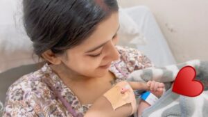 Shona Gupta Instagram - “After all the waiting, here you are… my whole world in my arms🥹🌍🧿🪬
@shonagupta1706 

#mylife #lifeline #newmomlife #mybaby #myhearts #mybabylove #babylove #instgram