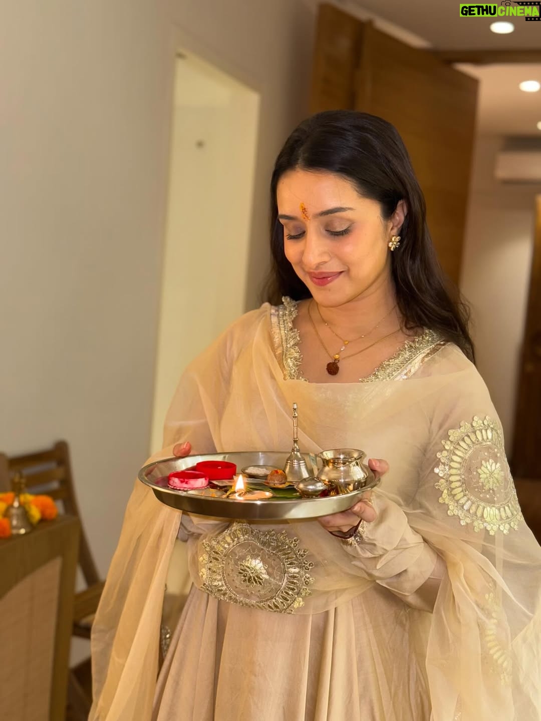 Shraddha Kapoor - 4.9 Million Likes - Ab tak kyun jaage ho??? Ho gayi Happy Diwali 🪔