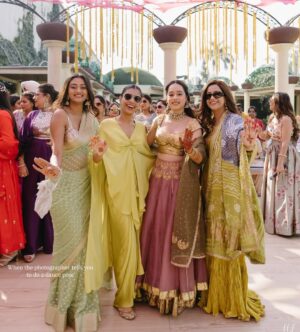 Shreya Shanker Instagram - Indian wedding ceremonies just hit different specially if it’s your best friend’s. I still remember tearing up so much that day — it was all so beautiful and full of love 💛