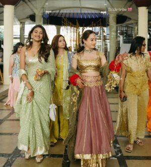 Shreya Shanker Instagram - Indian wedding ceremonies just hit different specially if it’s your best friend’s. I still remember tearing up so much that day — it was all so beautiful and full of love 💛