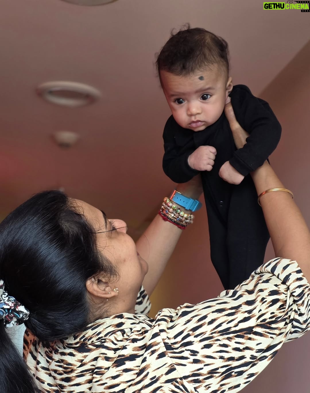 Shruthi Raj - 86.8K Likes - IN THE QUIET OF A FRIEND'S HOME,HOLDING THEIR CHILD.YOU FEEL THE UNBREAKABLE BOND OF FAMILY,EVEN IF NOT BY BLOOD❤️❤️❤️
MOMENTS WITH MY LACHU THANGAM😘😘😘