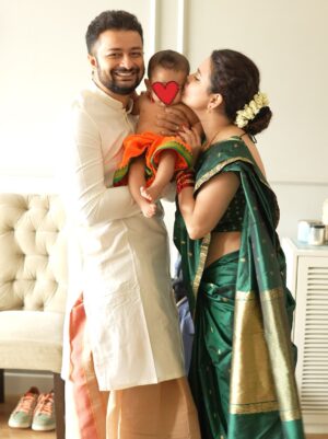 Shruti Kanwar Instagram - Celebrating my little one’s first taste of food ♥️🥣