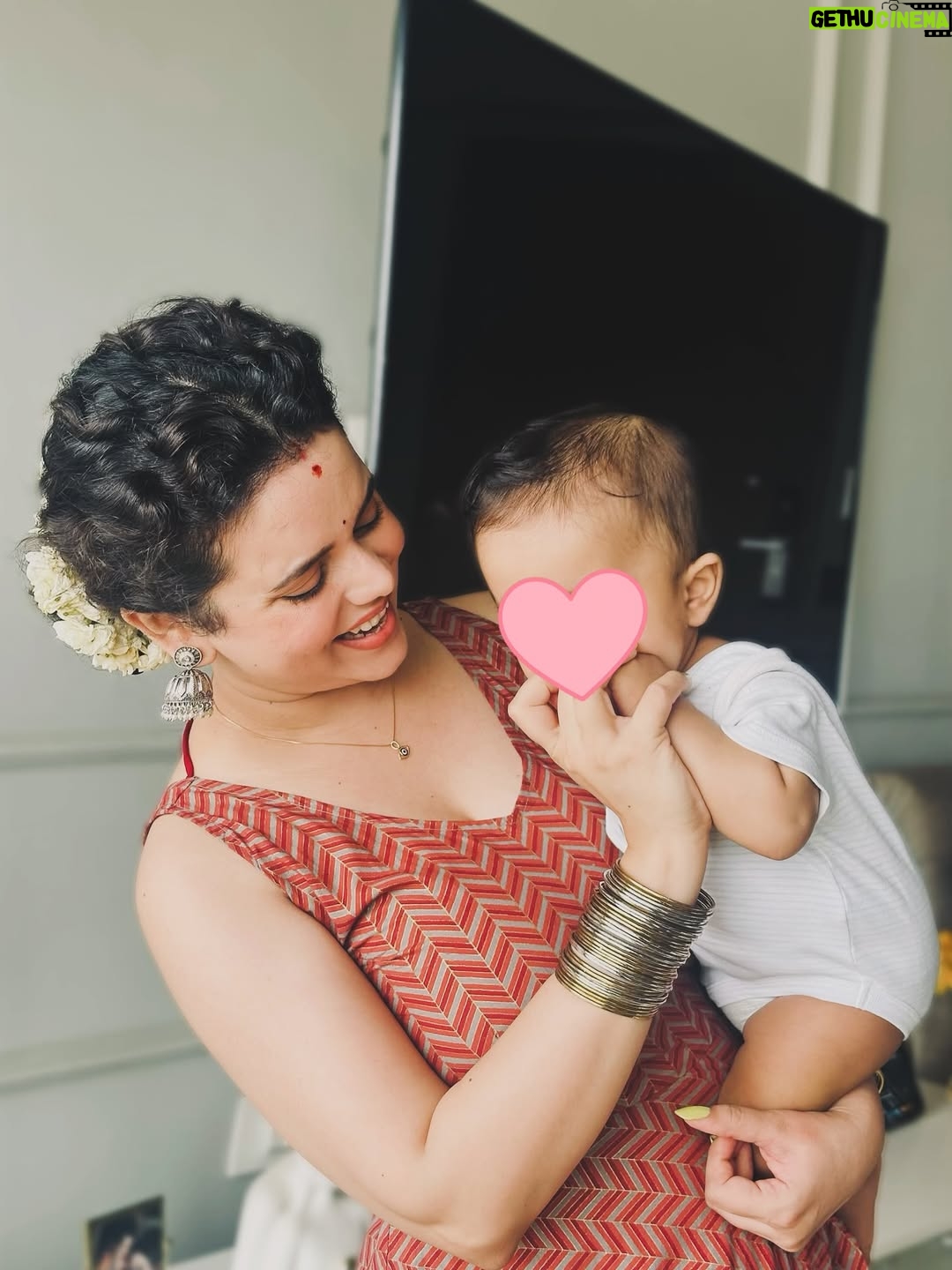 Shruti Kanwar - 24.8K Likes - Celebrated Ganpati in the most low-key way, but this year my heart felt complete🌸