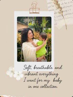 Shruti Kanwar Instagram - Wrapped in comfort, dressed in love. My baby deserves nothing less. 💕👶
Moms, if you’re looking for something soft, cozy, and absolutely adorable for your little ones, this collection @orenjipoteto is a must!