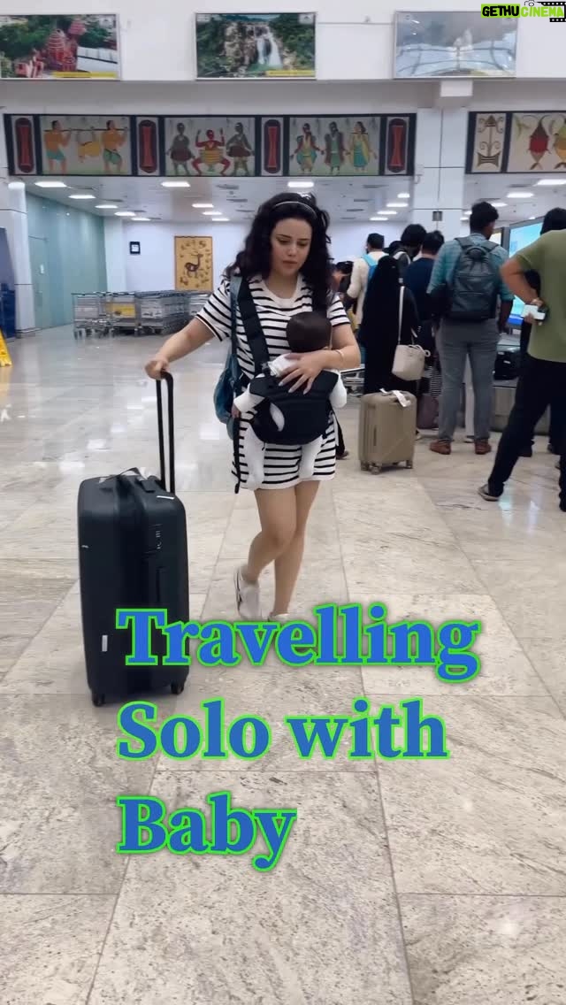 Shruti Kanwar - 8.7K Likes - Yes, I was nervous traveling with my baby alone. Not because I can’t handle him, but because I worried what if he cries and people get disturbed? The truth is, no one wants a baby to calm down more than the mom herself. A smile, a little patience, or just knowing someone understands can make the journey so much lighter. 💙
#solomomtravel #travelgram #travelwithbaby