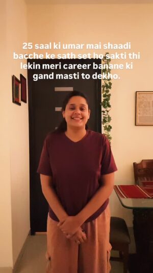 Shubhi Singh Instagram - I support marriage 😂😂😂😂 
.

.

.
#relatable #marriage