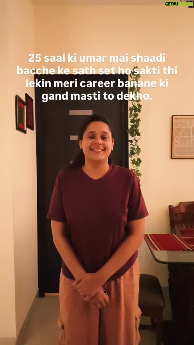 Shubhi Singh - 6.7K Likes - I support marriage 😂😂😂😂 
.

.

.
#relatable #marriage