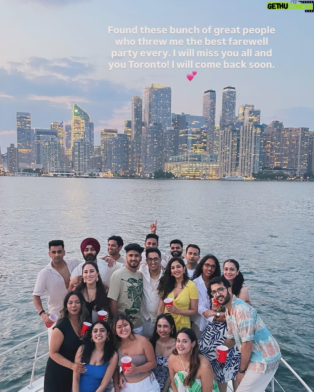 Shubhi Singh - 6.1K Likes - Toronto, you’ve been home.
I don’t even know how to begin this my heart feels like it’s carrying a thousand bricks right now. After years of building a life here, making memories, becoming someone I never thought I could be, I’m taking a break from Canada. And no, this isn’t goodbye forever. It’s just… not right now.

I know a lot of people try to sugarcoat their departure with “India was always the plan” but let’s be real. Reverse immigration is happening for many of us, not always by choice. PR didn’t happen, timelines didn’t work out, and no matter how much we may miss home, it’s not the only reason we leave. For someone who’s spent 3-4 years carving out a life, starting from scratch, learning to be independent this decision isn’t easy.

Yes, I’ve had my love-hate moments with Canada. The winters, the loneliness, the system I’ve felt it all. But what I can’t deny is that Canada raised me. I was born in India, but the person I’ve become? The fearless, more grounded, self-aware version of me ..that’s all Canada. That’s Toronto.

Leaving this city feels like leaving a piece of my soul behind. Every street, every subway ride, every lonely grocery trip, every late-night walk… they all made me stronger, softer, braver. And that version of me? I’m carrying her with me wherever I go.

So no, it’s not goodbye. It’s a pause.
I don’t know what the future holds whether I come back or not ,but I do know this: Toronto will always feel like home.

Thank you for everything, TDot.
I love you more than words can say.