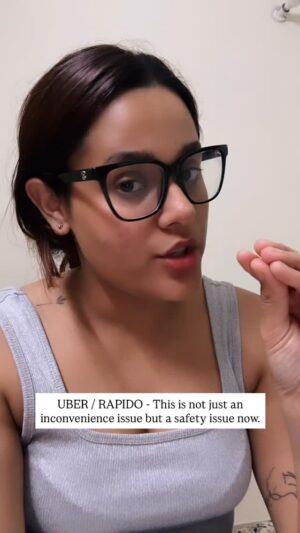 Shubhi Singh Instagram - @uber_india and @rapidoapp THIS IS HIGHLY FRUSTRATING AND CONCERNING. I have been in Delhi for all my life, and its been years i have been travelling in cabs and almost 90% of the time this happens. It cant just be a coincidence. 
.
.
#delhisafety #uberindia #rapido #cabsindelhi