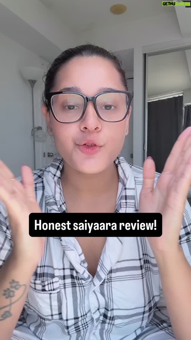 Shubhi Singh - 2.9K Likes - Putting my honest opinion now you decide if its for you or not! For me #saiyaara was a good watch plus @ahaanpandayy was a treat 💕 
.
.
.
#notsponsored #saiyaara #saiyaarareview #saiyaarasong❤️🌈