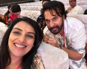 Shweta Menon Instagram - Wishing മൂത്തോൻ, the patriarch of Malayalam cinema, a glorious birthday ❤ @mammootty 

#mammotty #mammokka @mammoottykampany @amma.association