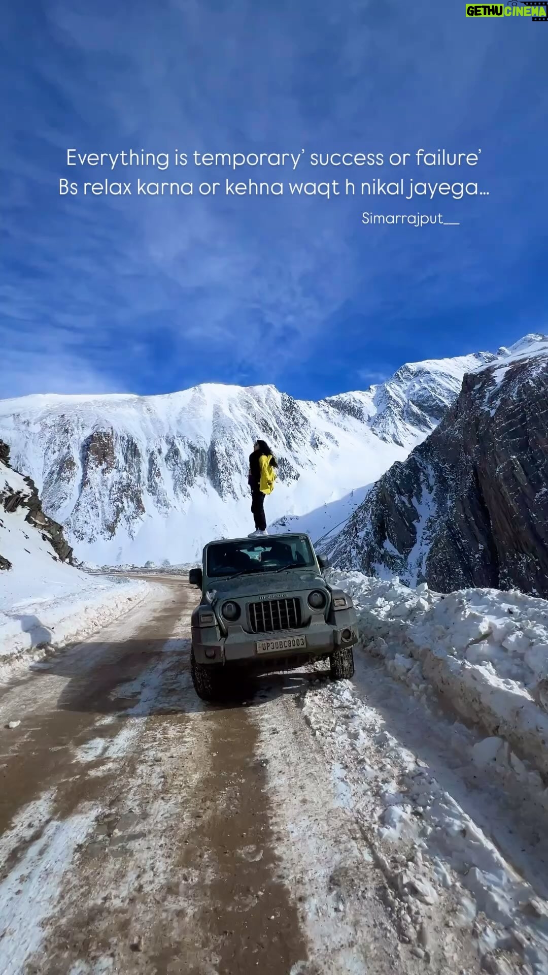 Simar Rajput - 5.3K Likes - Bs yahi yaad rakhna hai or agge bhadte chale jana hai
.
.
.
.
.
.
#zojilapass #kashmir #kashmirvalley #viral #reels #instagram #travelgram #travel #simarrajput