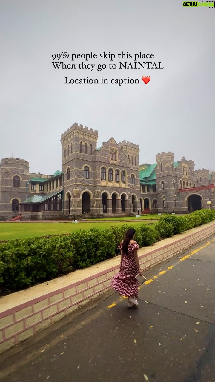 Simar Rajput - 200.6K Likes - “Just 2-3 km from Nainital’s Mall Road lies a hidden gem – the Governor’s House! A stunning spot most tourists miss, but totally worth the visit. If you’re in Nainital, don’t skip this underrated beauty!”
.
.
.
#nainital #nainitalgovernorhouse #viral #viralvideo #instagram #traveling #simarrajput