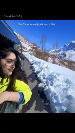 Simar Rajput Instagram - Feel the vibe ❤️
.
.
.
.
.
#lahaul #lahaulspiti #réel #reelsinstagram #reelsindia #reelkarofeelkaro #reelinstagram #reelitfeelit #simarrajput