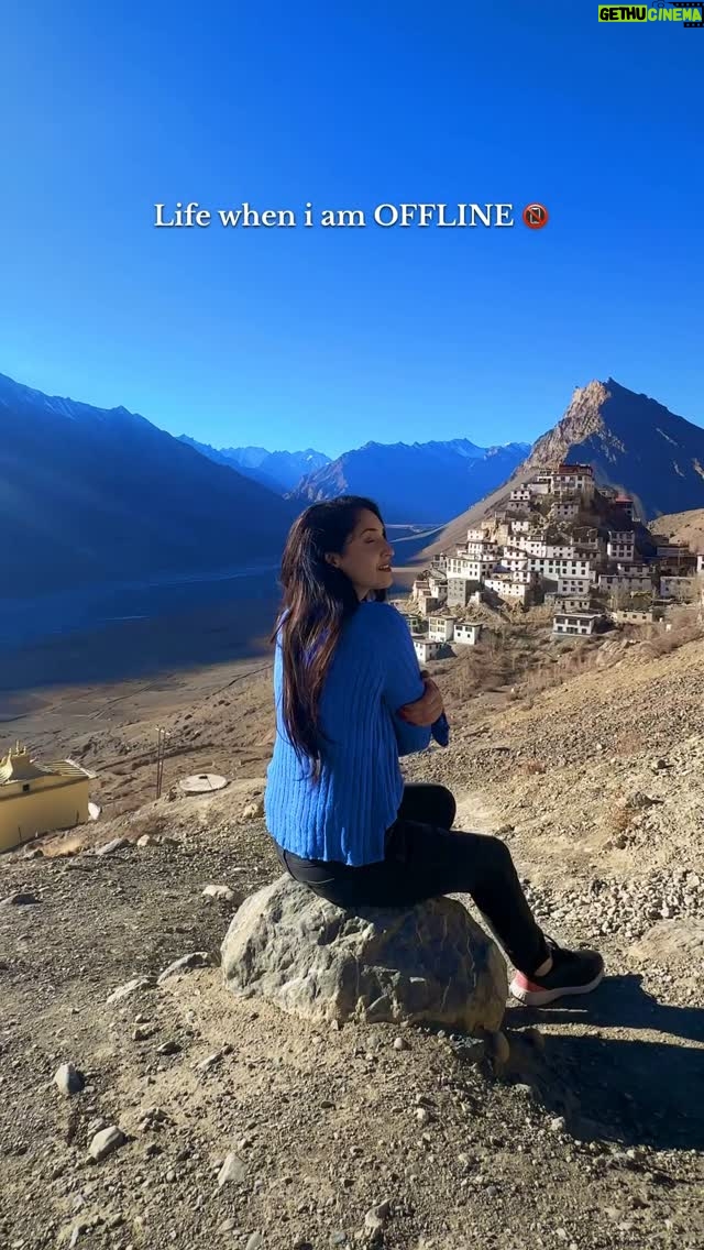 Simar Rajput - 1.5K Likes - Yaha gayi hi isliye thi ki upar vala sun le and sun li usne 
.
.
.
.
#spiti #kaza #keymonastery #monastery #spitivalleydiaries  #travelgram #travelling #viral #simarrajput