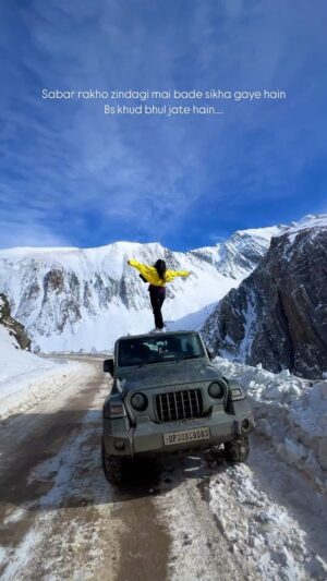 Simar Rajput Instagram - Dukh Mai Na Koi
.
.
.
.
.
.
#sadqoutes #summer #green #roadtrip #friends #dost #yaari #yaar #trendingreels #trendingsongs #mountains #reelkrofeelkro #reelitfeelit #travelphotography #winterinkashmir #lovequates #travelblogger #mountainslovers #viralreels