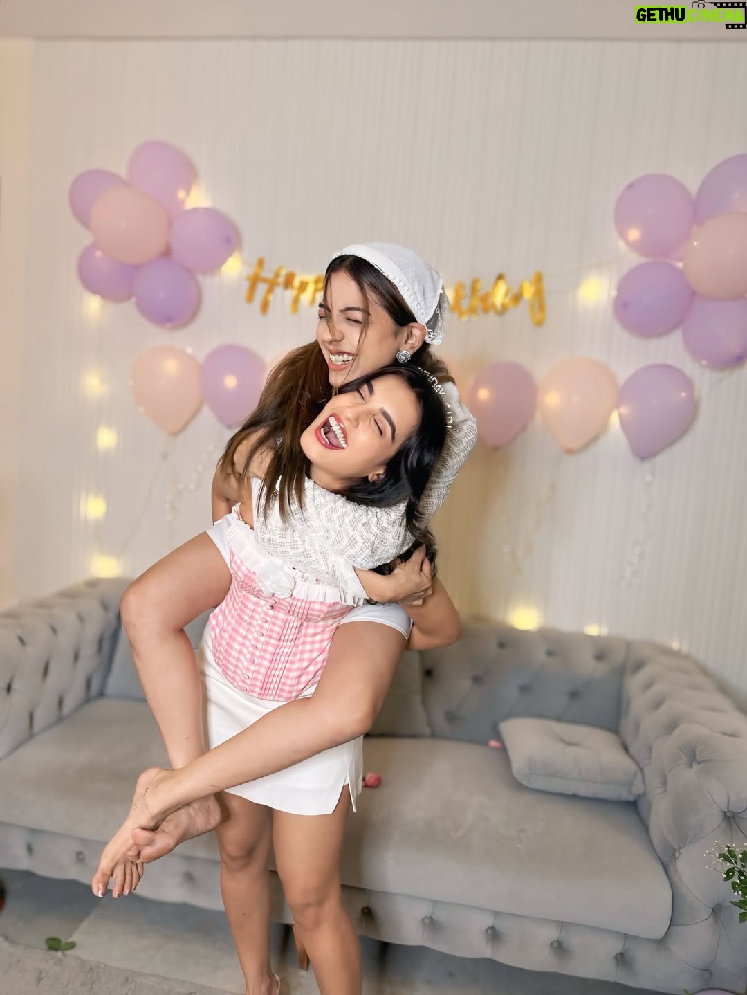 Simran Budharup - 57.5K Likes - Happy Birthday Shinuuuu ❤️ The One Who Turns Ordinary Days Into Memories Worth Keeping Forever. With You, Laughter Is Louder, Smiles Are Brighter, And Life Feels So Much Better. Thank You For Being My Constant, My Safe Place, And My Forever Kind Of Friend. Cheers To More Adventures, More Late Night Talks, And More Crazy Memories Together. You Deserve Every Happiness In The World Today And Always 🥶🥶🥶🥶😘😘😘😘❤️❤️❤️❤️